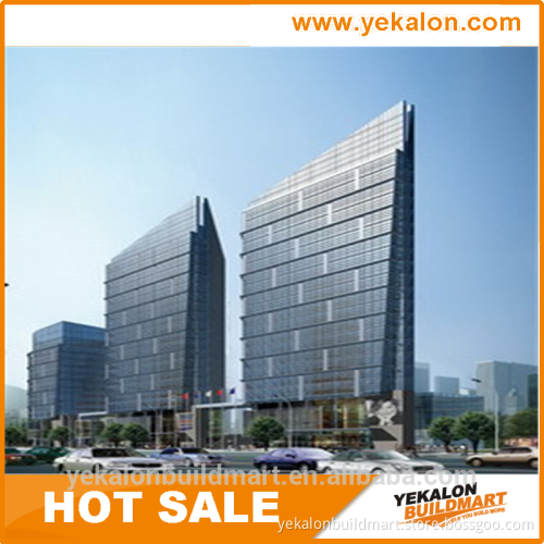Yekalon curtain wall system 2015 hot sale artistic hidden framing interior wall paneling